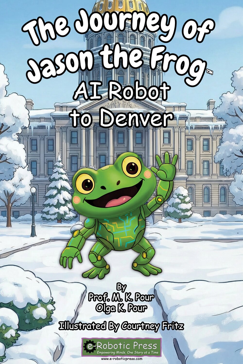 The Journey of Jason the Frog™ AI Robot to Denver