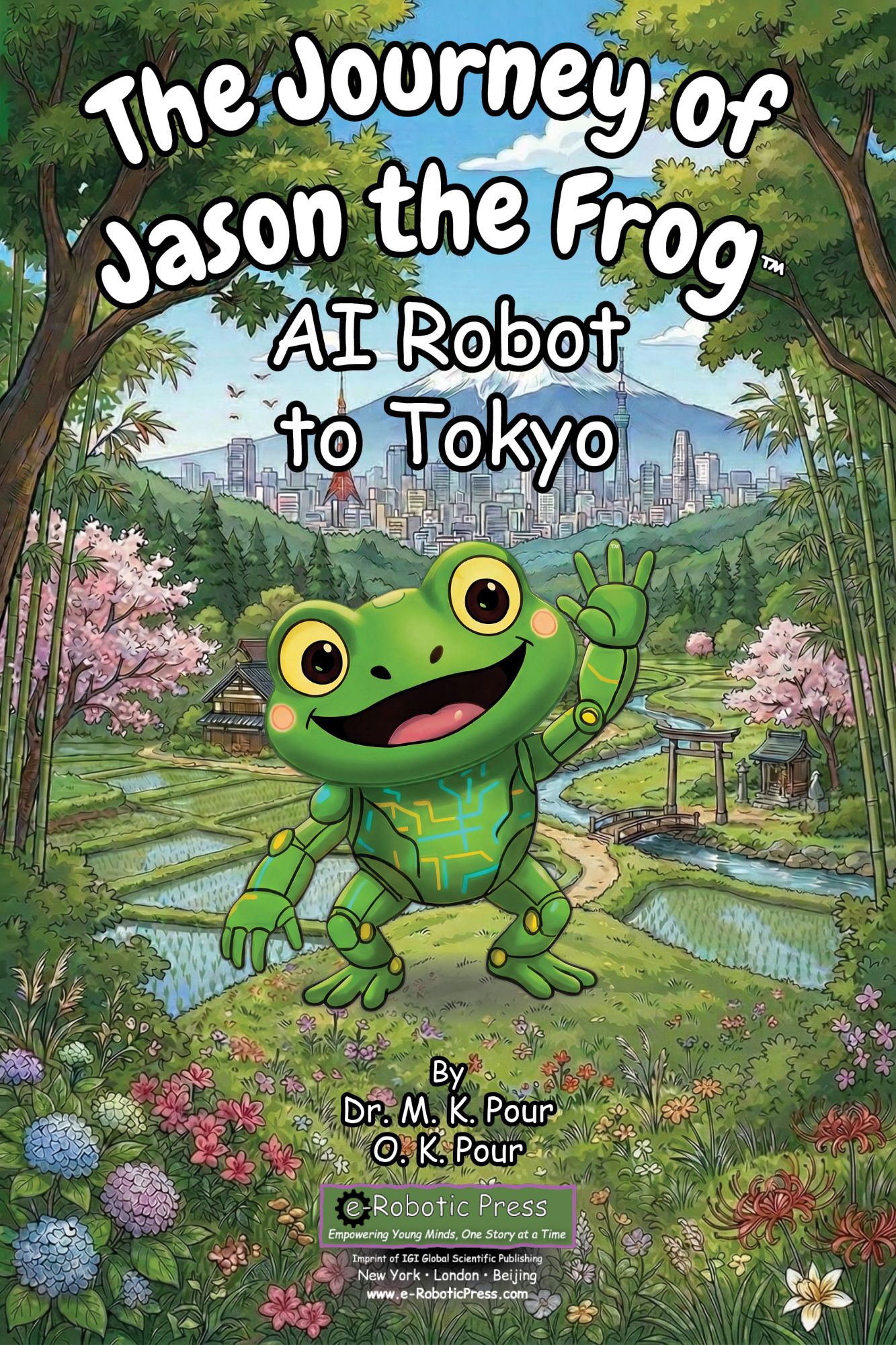 The Journey of Jason the Frog™ AI Robot to Tokyo book cover