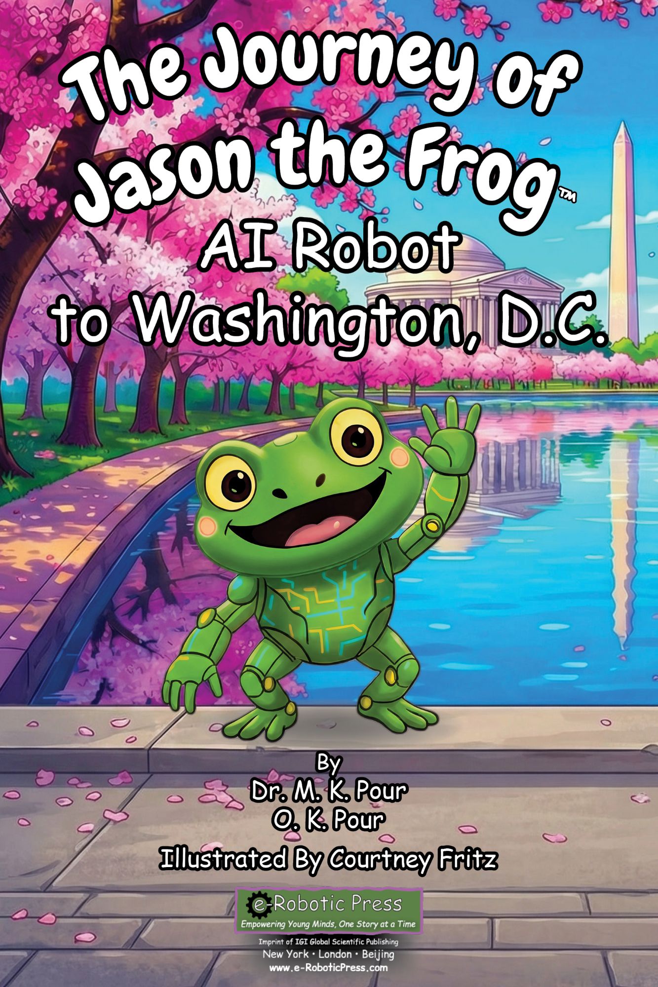 The Journey of Jason the Frog™ AI Robot to Washington, D.C.